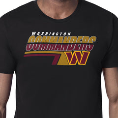 Washington Commanders Starter Logo Push Graphic T-Shirt - Black online