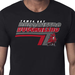 Tampa Bay Buccaneers Starter Logo Push Graphic T-Shirt - Black sale