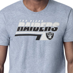 Las Vegas Raiders Starter Logo Push Graphic T-Shirt - Heather Gray online