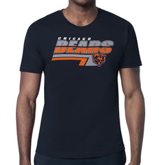Chicago Bears Starter Logo Push Graphic T-Shirt - Navy on sale