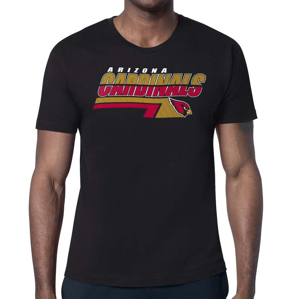Arizona Cardinals Starter Logo Push Graphic T-Shirt - Black for sale