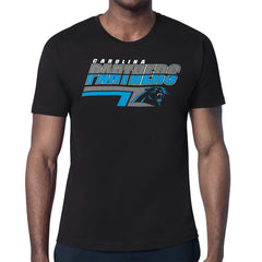 Carolina Panthers Starter Logo Push Graphic T-Shirt - Black on sale