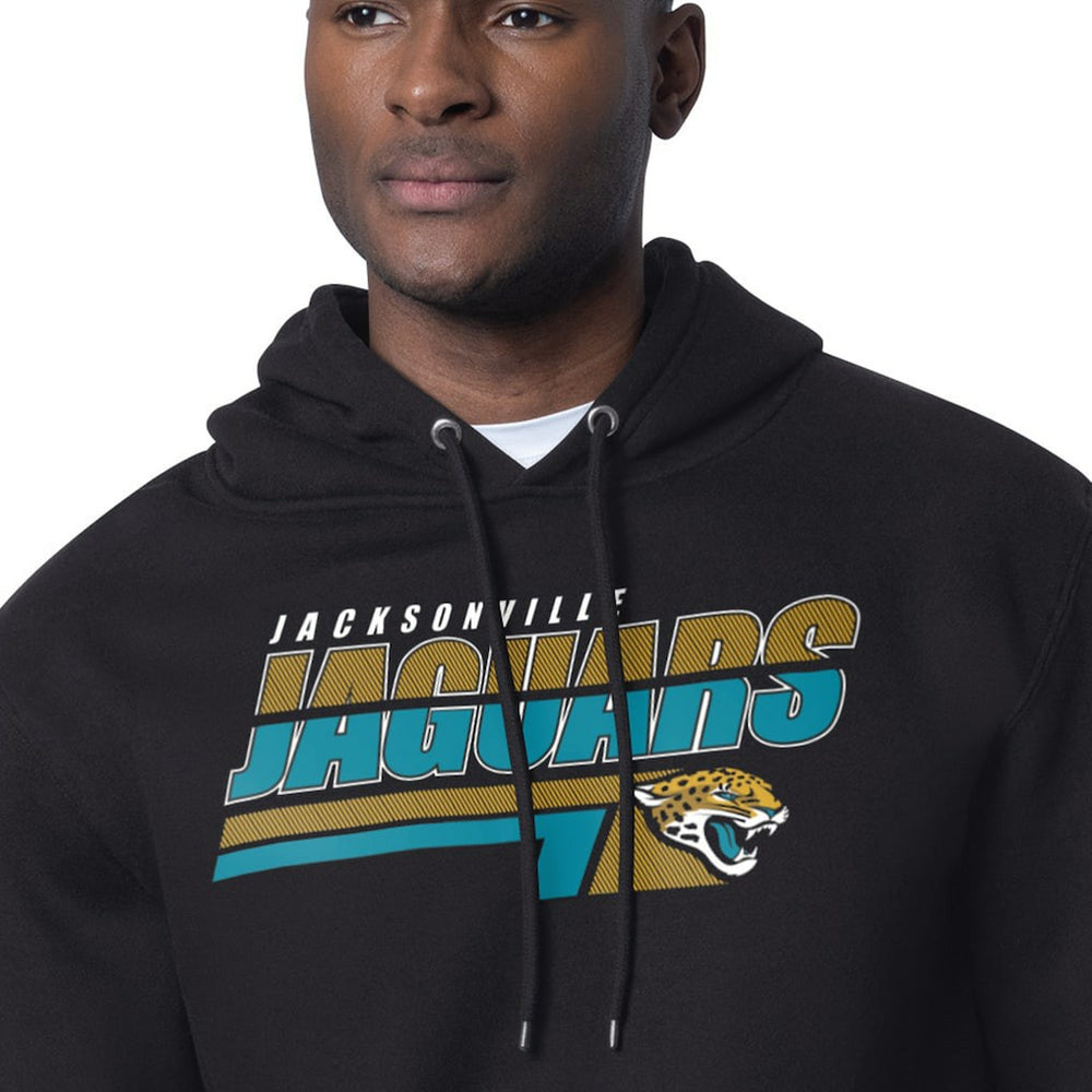 Jacksonville Jaguars Starter Logo Push Graphic Hoodie - Black online