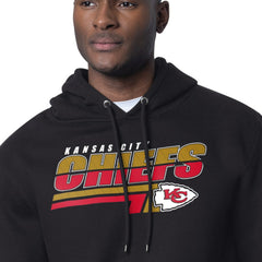 Kansas City Chiefs Starter Logo Push Graphic Hoodie - Black for sale