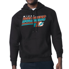 Miami Dolphins Starter Logo Push Graphic Hoodie - Black online