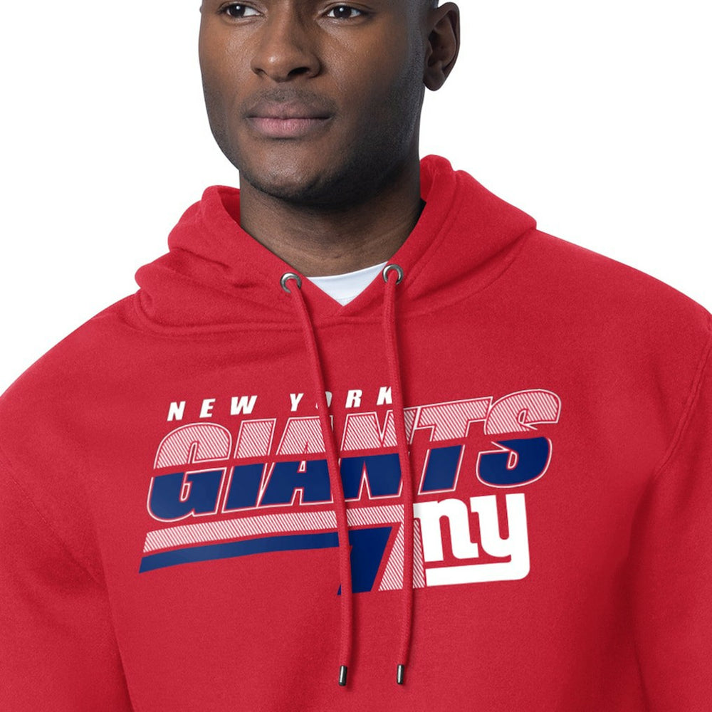 New York Giants Starter Logo Push Graphic Hoodie - Red for sale