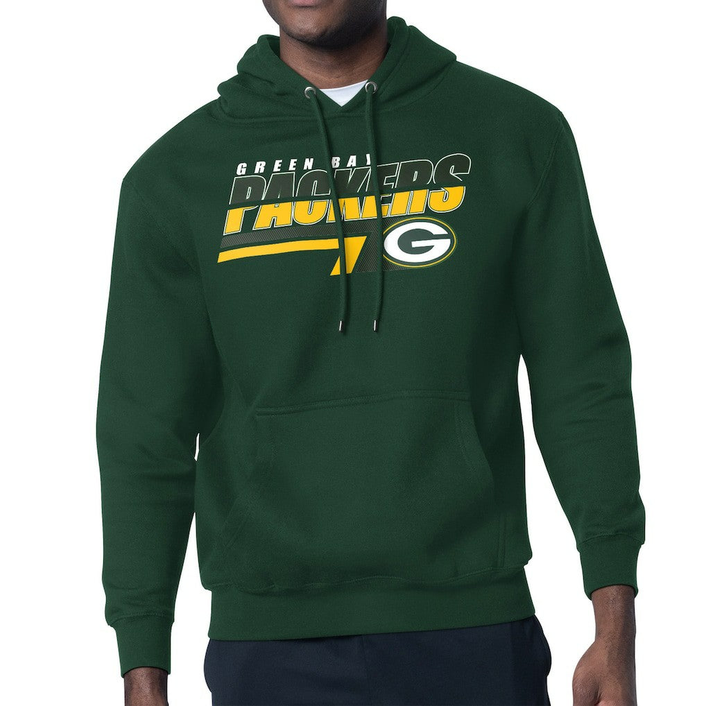 Green Bay Packers Starter Logo Push Graphic Hoodie - Green cheap