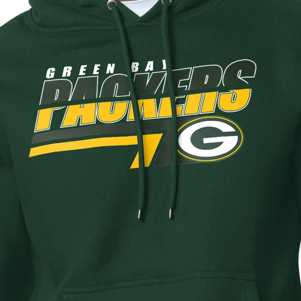 Green Bay Packers Starter Logo Push Graphic Hoodie - Green cheap