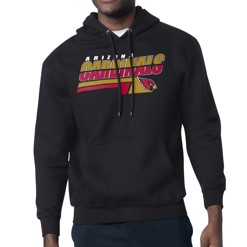Arizona Cardinals Starter Logo Push Graphic Hoodie - Black sale