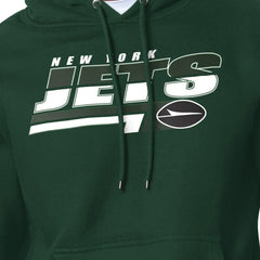 New York Jets Starter Logo Push Graphic Hoodie - Green cheap
