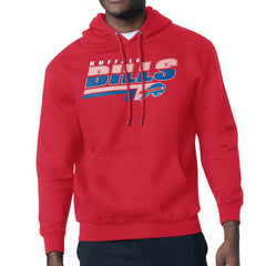 Buffalo Bills Starter Logo Push Graphic Hoodie - Red outlet