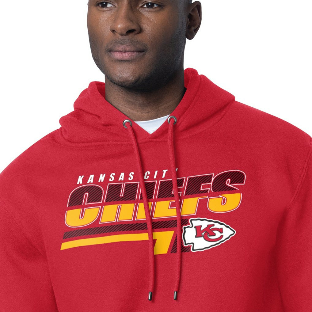 Kansas City Chiefs Starter Logo Push Graphic Hoodie - Red cheap