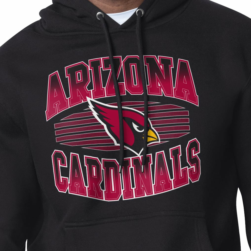 Arizona Cardinals Starter Team Grit Graphic Hoodie - Black cheap