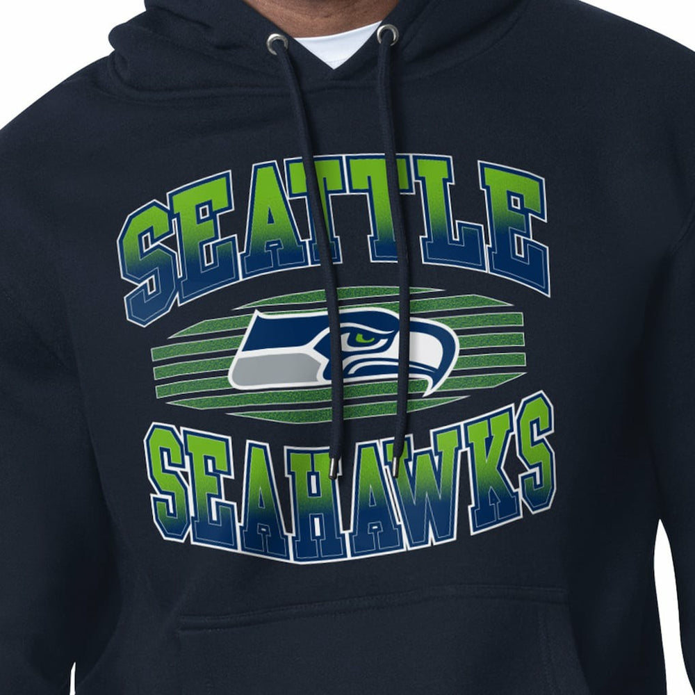 Seattle Seahawks Starter Team Grit Graphic Hoodie - College Navy online