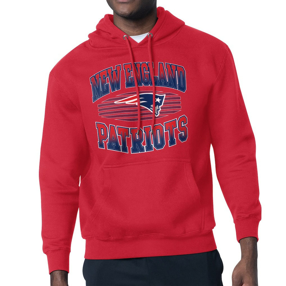 New England Patriots Starter Team Grit Graphic Hoodie - Red discount