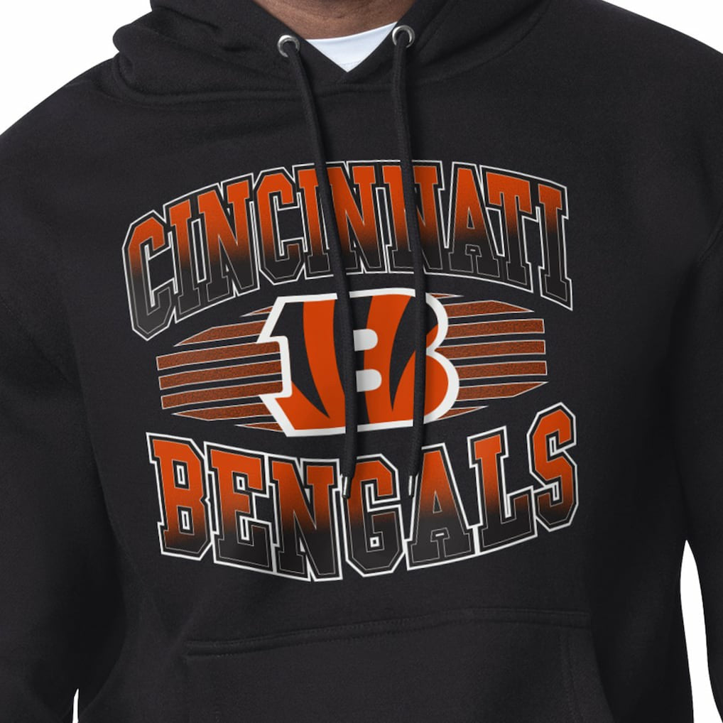 Cincinnati Bengals Starter Team Grit Graphic Hoodie - Black outlet