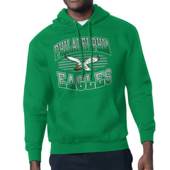 Philadelphia Eagles Starter Team Grit Graphic Hoodie - Kelly Green cheap