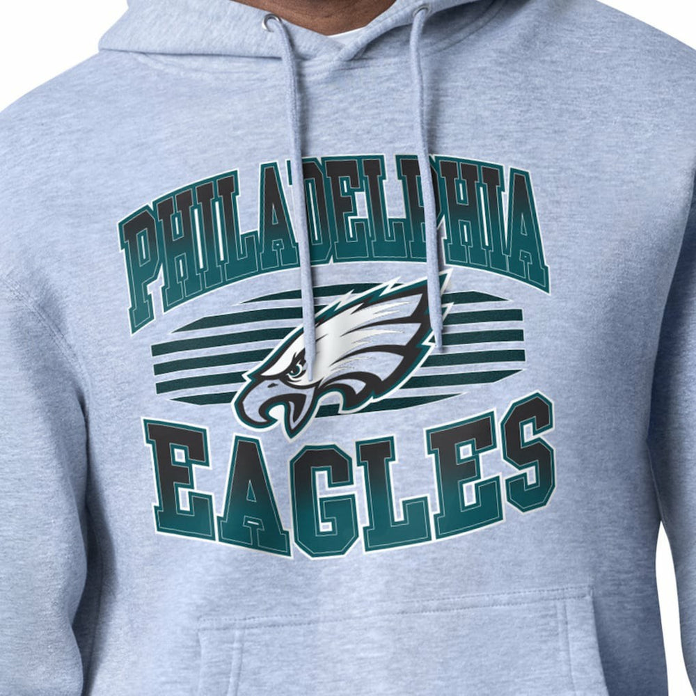 Philadelphia Eagles Starter Team Grit Graphic Hoodie - Heather Gray cheap