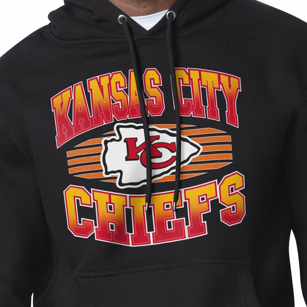 Kansas City Chiefs Starter Team Grit Graphic Hoodie - Black sale
