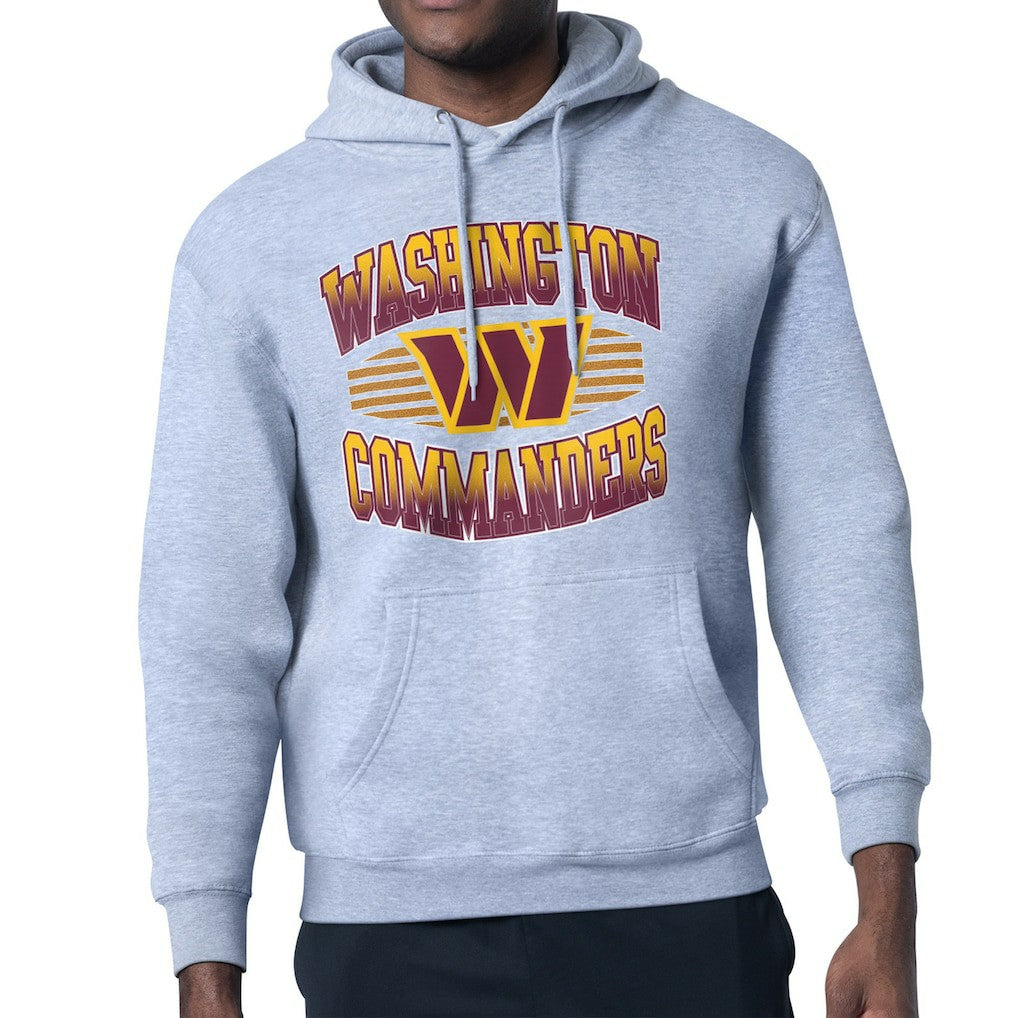 Washington Commanders Starter Team Grit Graphic Hoodie - Heather Gray for sale