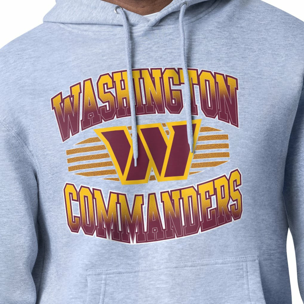 Washington Commanders Starter Team Grit Graphic Hoodie - Heather Gray for sale