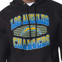 Los Angeles Chargers Starter Team Grit Graphic Hoodie - Black cheap