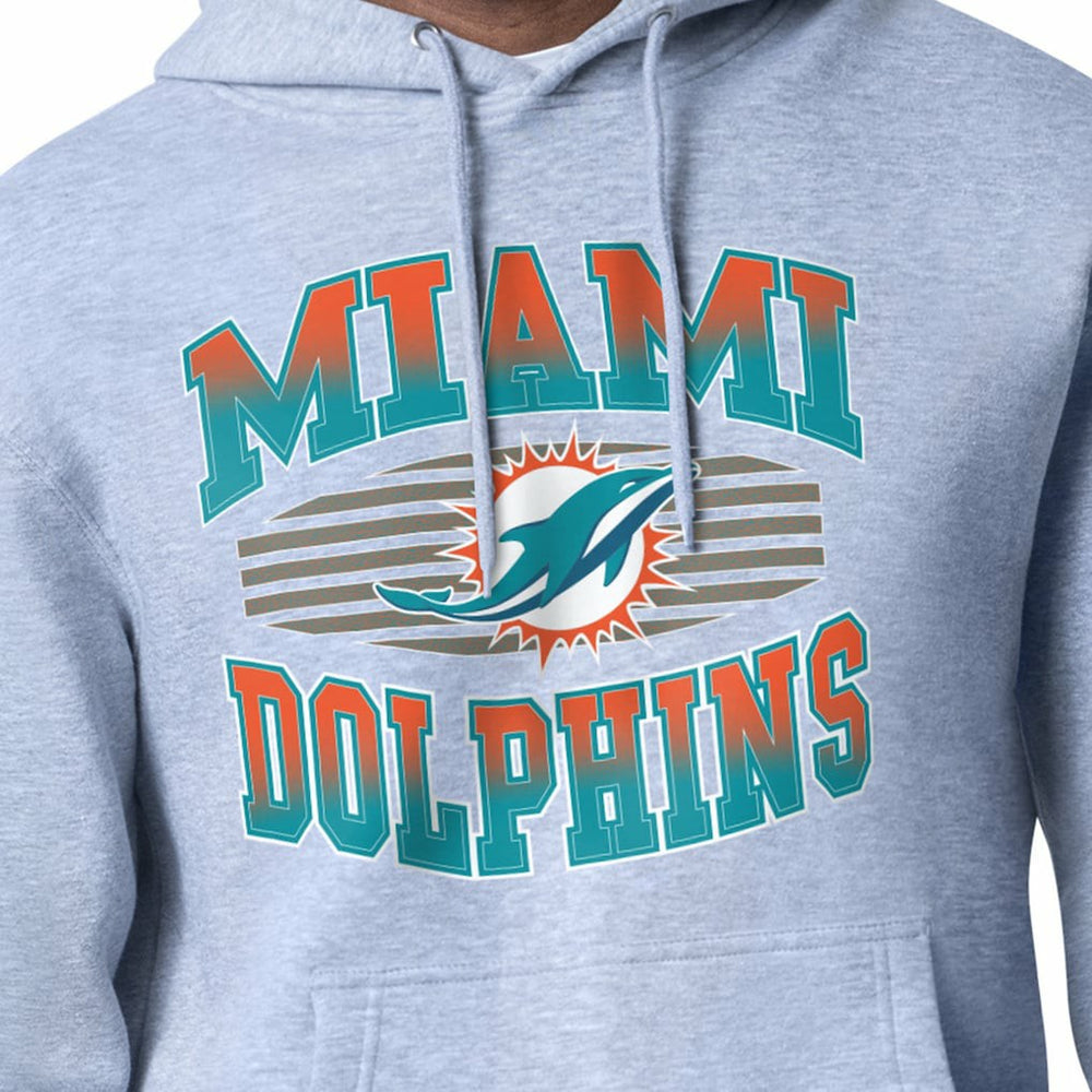Miami Dolphins Starter Team Grit Graphic Hoodie - Heather Gray sale