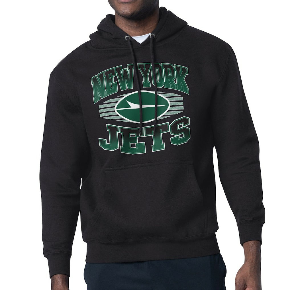 New York Jets Starter Team Grit Graphic Hoodie - Black sale