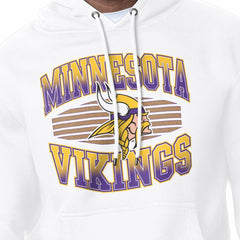 Minnesota Vikings Starter Team Grit Graphic Hoodie - White discount