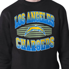 Los Angeles Chargers Starter Team Grit Graphic Fleece Pullover Sweatshirt - Black cheap