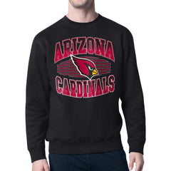 Arizona Cardinals Starter Team Grit Graphic Fleece Pullover Sweatshirt - Black discount