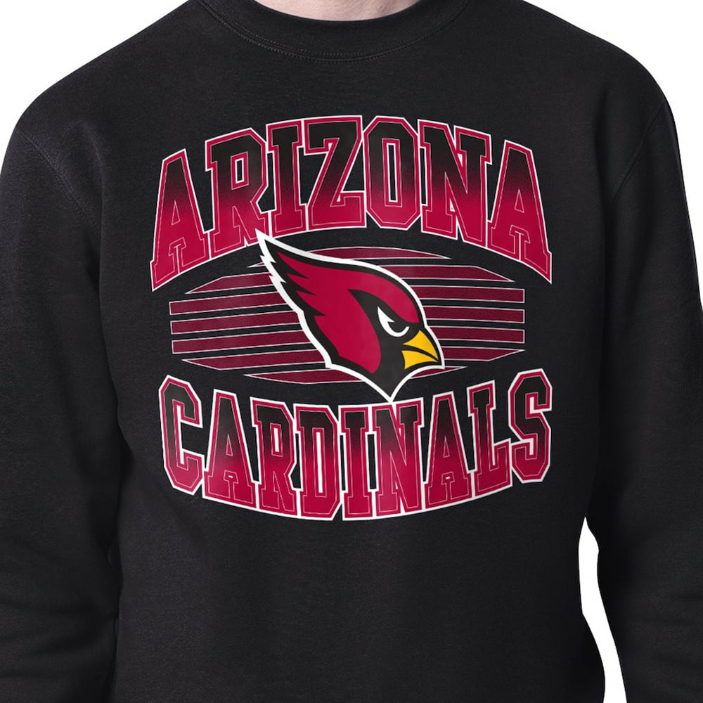 Arizona Cardinals Starter Team Grit Graphic Fleece Pullover Sweatshirt - Black discount