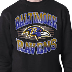 Baltimore Ravens Starter Team Grit Graphic Fleece Pullover Sweatshirt - Black discount