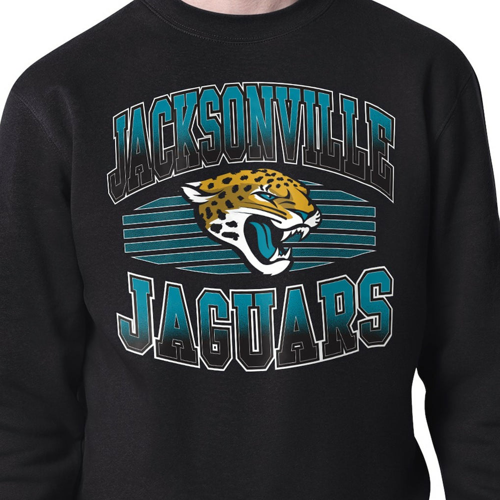Jacksonville Jaguars Starter Team Grit Graphic Fleece Pullover Sweatshirt - Black discount