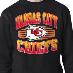 Kansas City Chiefs Starter Team Grit Graphic Fleece Pullover Sweatshirt - Black outlet