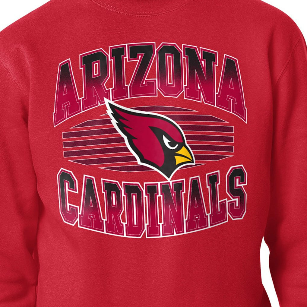 Arizona Cardinals Starter Team Grit Graphic Fleece Pullover Sweatshirt - Cardinal cheap