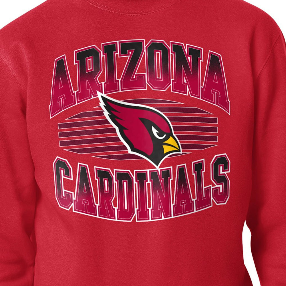 Arizona Cardinals Starter Team Grit Graphic Fleece Pullover Sweatshirt - Cardinal cheap