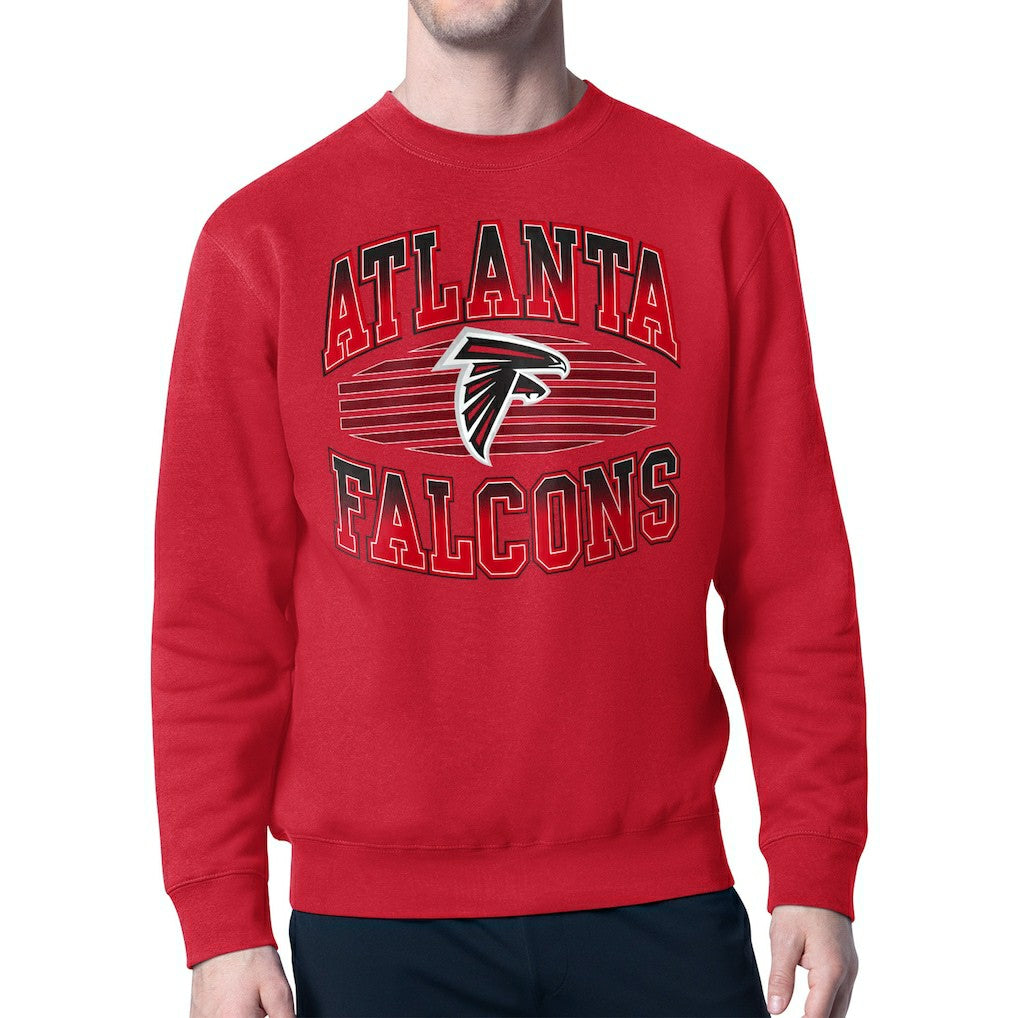 Atlanta Falcons Starter Team Grit Graphic Fleece Pullover Sweatshirt - Red online