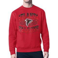 Atlanta Falcons Starter Team Grit Graphic Fleece Pullover Sweatshirt - Red online