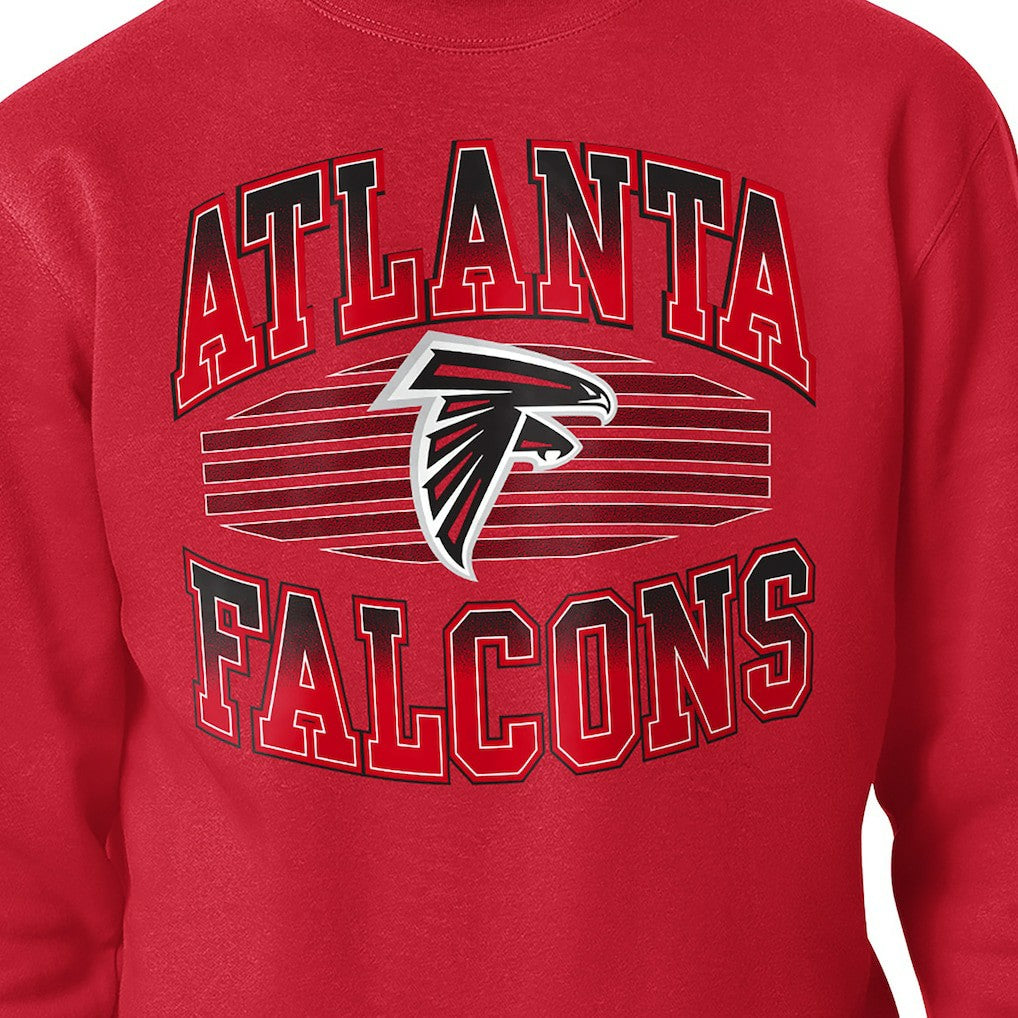 Atlanta Falcons Starter Team Grit Graphic Fleece Pullover Sweatshirt - Red online