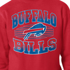 Buffalo Bills Starter Team Grit Graphic Fleece Pullover Sweatshirt - Red online