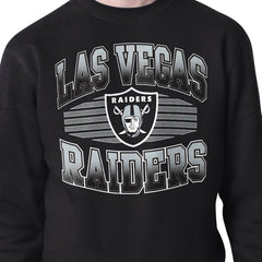 Las Vegas Raiders Starter Team Grit Graphic Fleece Pullover Sweatshirt - Black for sale