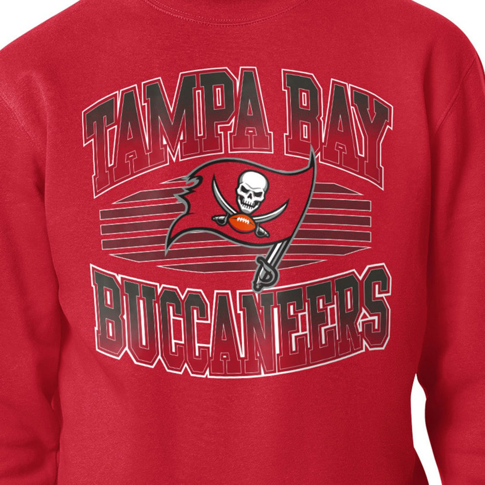 Tampa Bay Buccaneers Starter Team Grit Graphic Fleece Pullover Sweatshirt - Red online