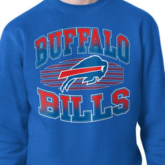 Buffalo Bills Starter Team Grit Graphic Fleece Pullover Sweatshirt - Royal on sale
