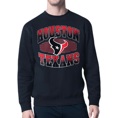 Houston Texans Starter Team Grit Graphic Fleece Pullover Sweatshirt - Navy outlet