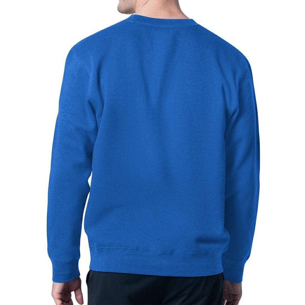 Indianapolis Colts Starter Team Grit Graphic Fleece Pullover Sweatshirt - Royal outlet