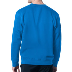 Detroit Lions Starter Team Grit Graphic Fleece Pullover Sweatshirt - Blue discount