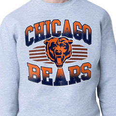 Chicago Bears Starter Team Grit Graphic Fleece Pullover Sweatshirt - Heather Gray sale