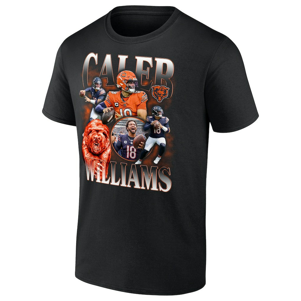 Caleb Williams Chicago Bears Notorious Graphic T-Shirt - Black outlet