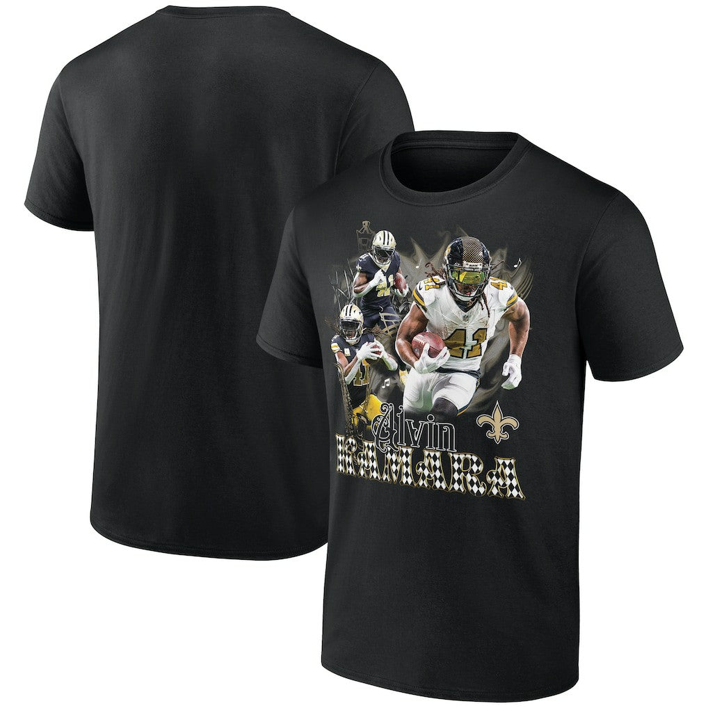 Alvin Kamara New Orleans Saints Notorious Graphic T-Shirt - Black for sale